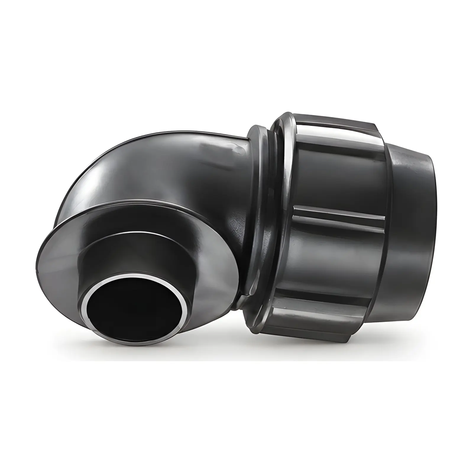 Male Elbow Coupling, front