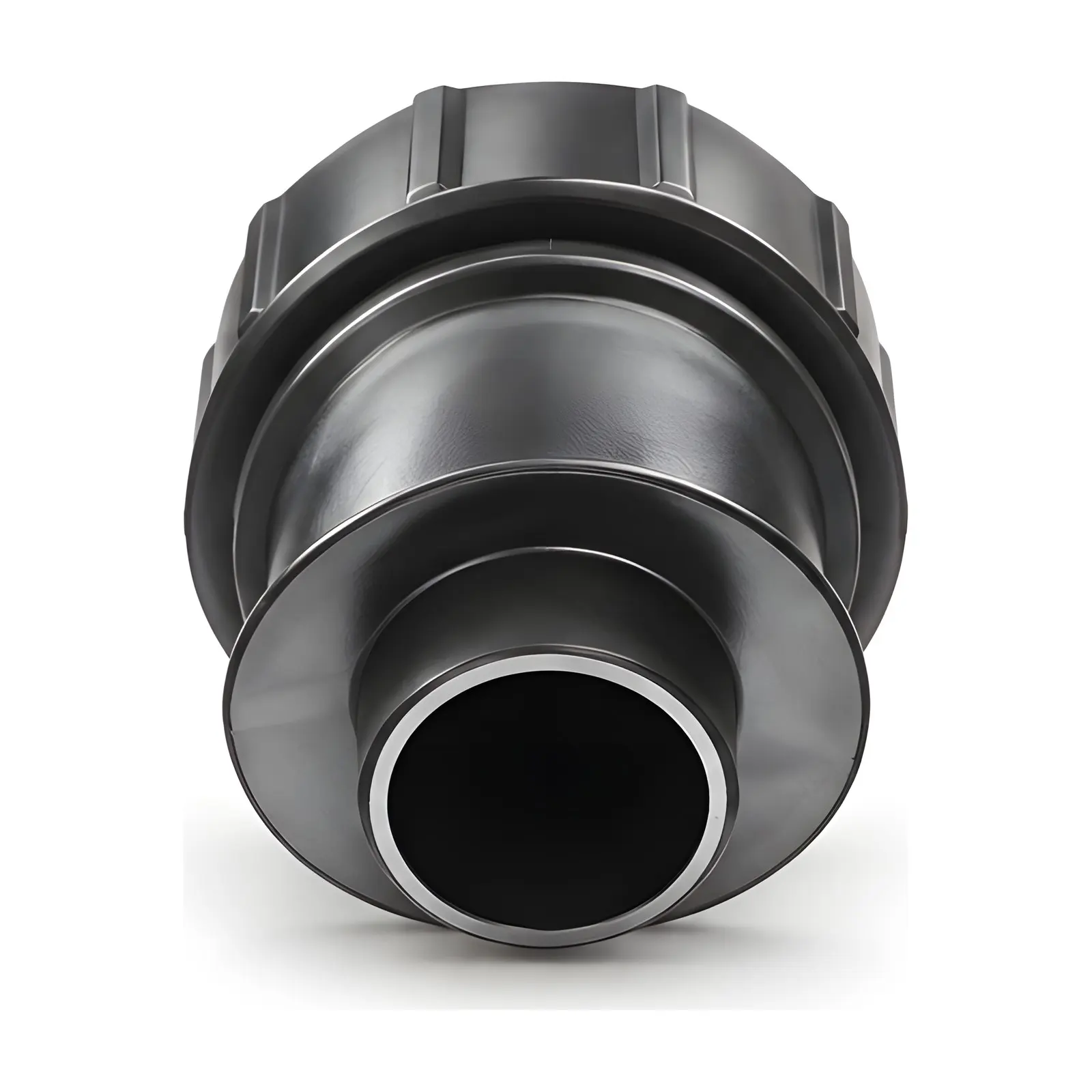 Male Elbow Coupling, end view