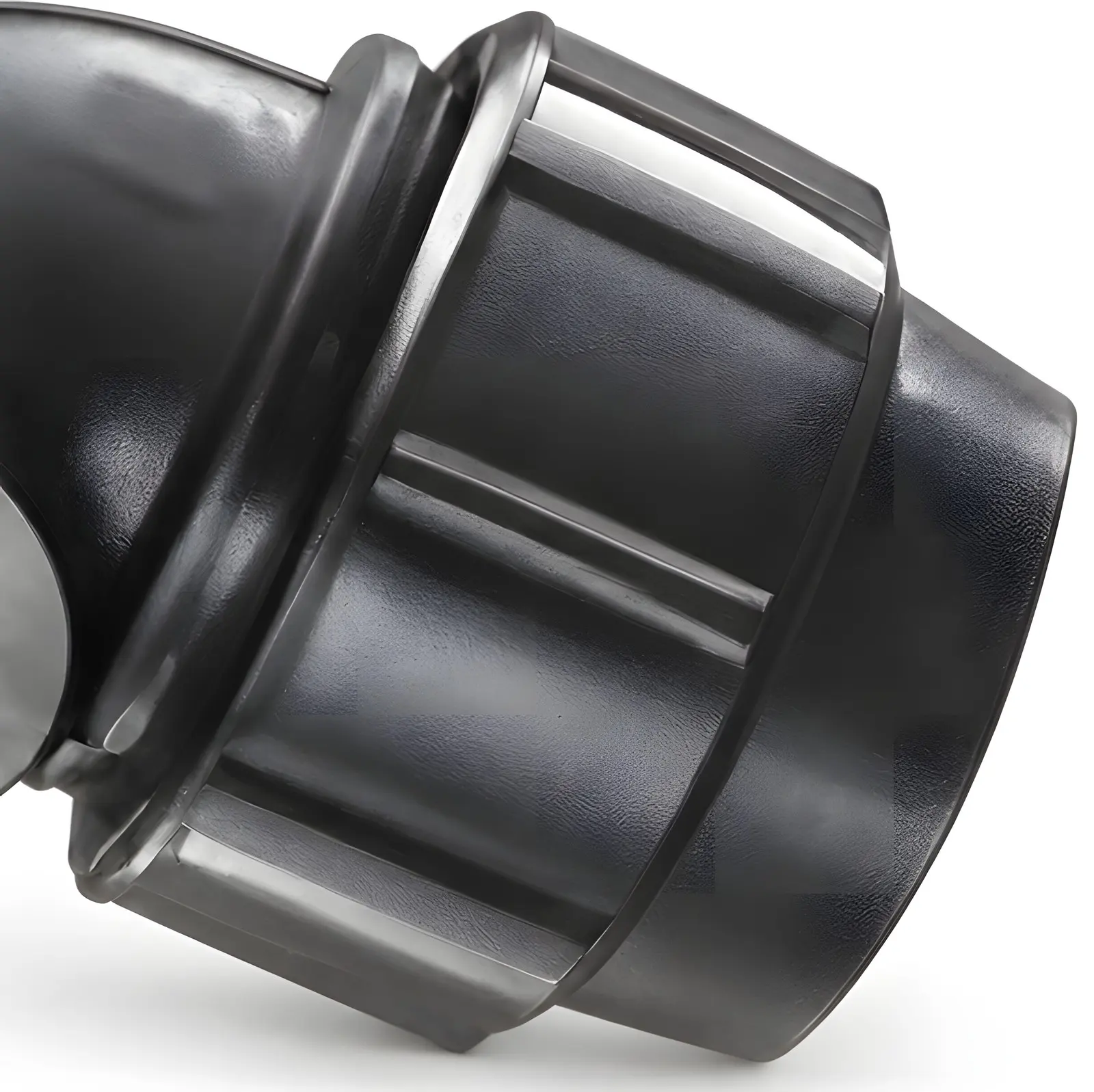 Male Elbow Coupling, close-up